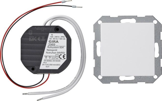 GIRA - Netzgleichrichter UP 250 mA System 55 Reinweiß