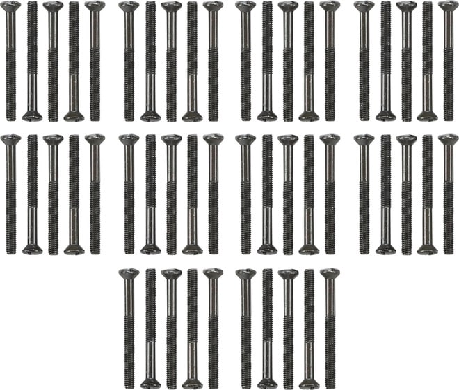 GIRA - Set Linsenkopfschrauben 50 Stck. WG AP
