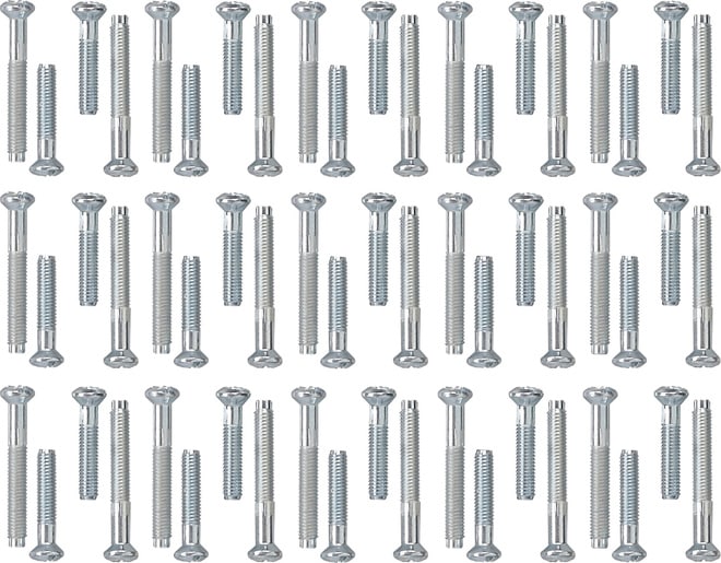 GIRA - Schraubenset Koaxial-Steckd. 30x 2 Stck. System 55