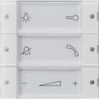 GIRA - Aufsatz Bedientaster Wohnungsstation System 55 Klar