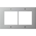 GIRA - Designrahmen 2f Türstation AP Gira TX_44 F Alu