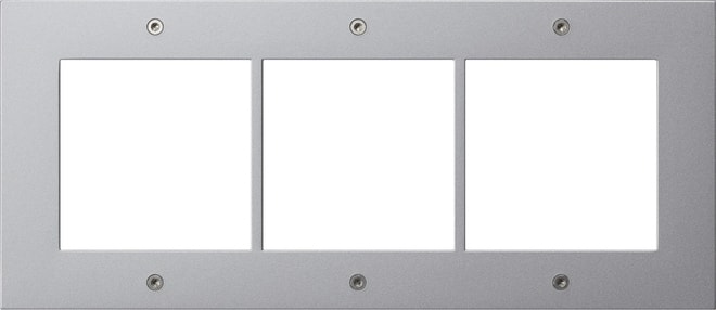 GIRA - Designrahmen 3f Türstation AP Gira TX_44 F Alu