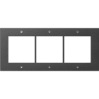 GIRA - Designrahmen 3f Türstation AP Gira TX_44 Anthrazit