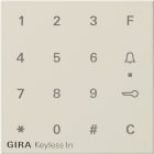 GIRA - Aufsatz Codetastatur System 55 Cremeweiß