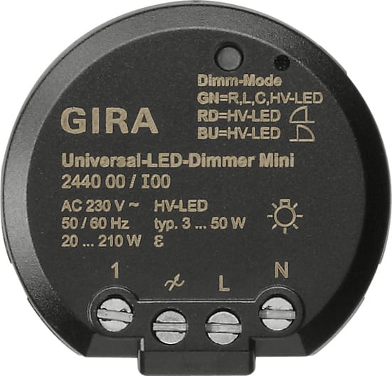 GIRA - S3000 Uni-LED-Dimmer Mini Elektronik