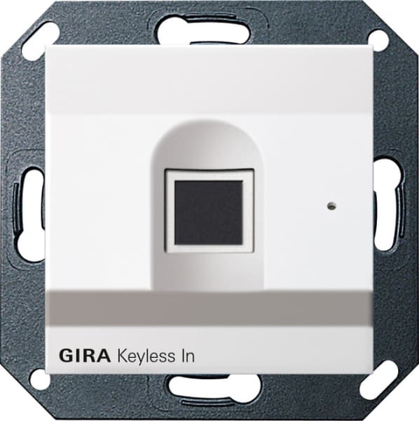GIRA - Gira Keyless In Fingerprint-Leseeinheit System 55 Reinweiß m