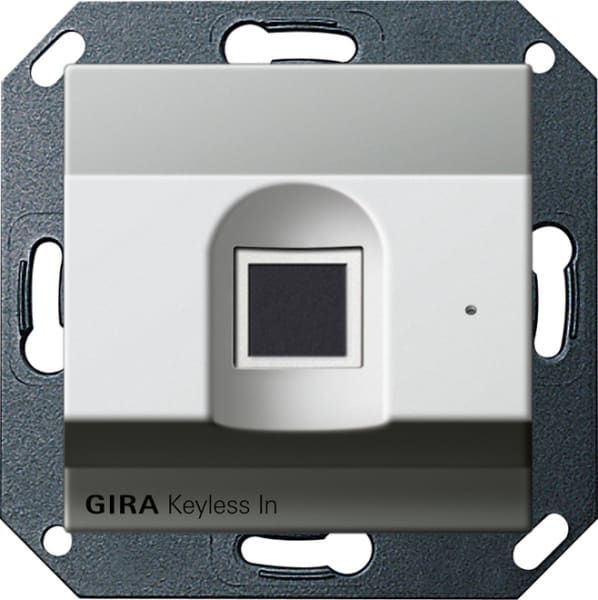 GIRA - Gira Keyless In Fingerprint-Leseeinheit System 55 Edelstahl(lack.)