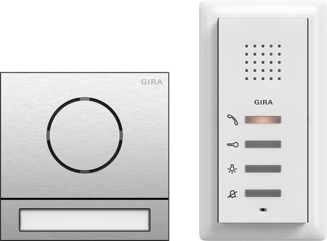 GIRA - EFH-Paket Audio System 106 Edelstahl