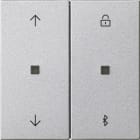 GIRA - S3000 Jal.- + Schaltuhr BT System 55 F Alu