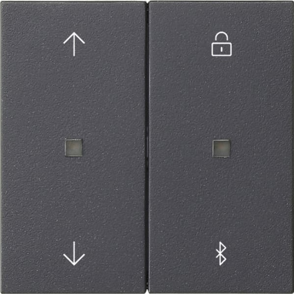 GIRA - S3000 Jal.- + Schaltuhr BT System 55 Anthrazit
