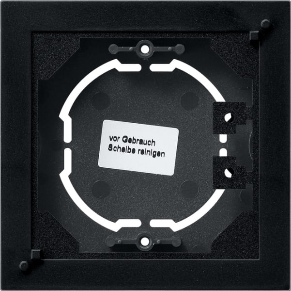 GIRA - AP-Gehäuse 1f flach System 55 Schwarz m