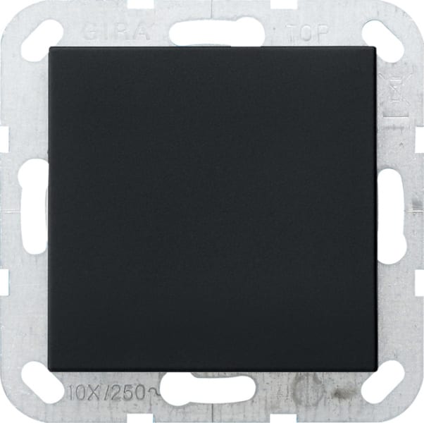 GIRA - Blindabd. Tragring System 55 Schwarz m