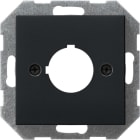 GIRA - Abd. Tragring Geräte Ø 22,5 mm System 55 Schwarz m