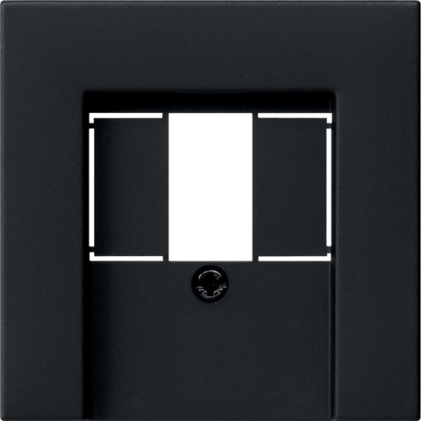 GIRA - Abd. TAE USB System 55 Schwarz m