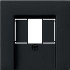 GIRA - Abd. TAE USB System 55 Schwarz m