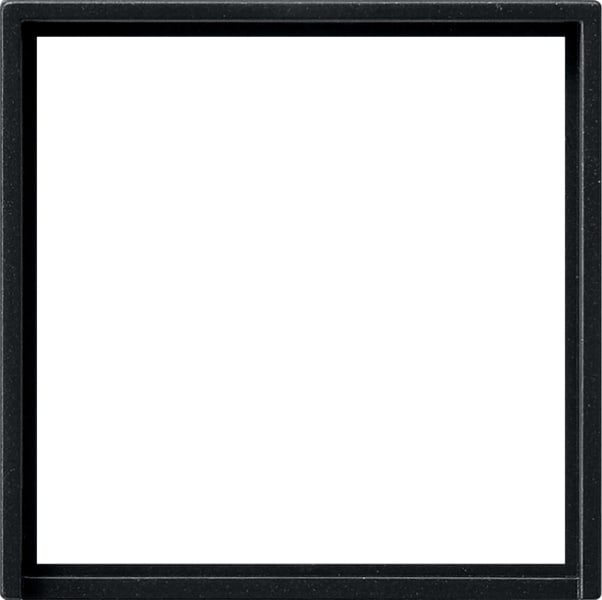 GIRA - Adapterrahmen quadr. 50 x 50 mm System 55 Schwarz m