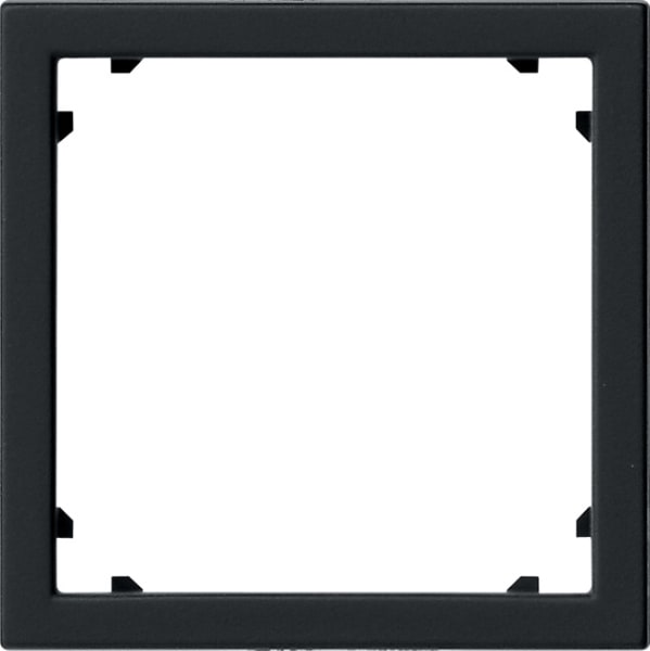 GIRA - Adapterrahmen quadr. 45 x 45 mm System 55 Schwarz m