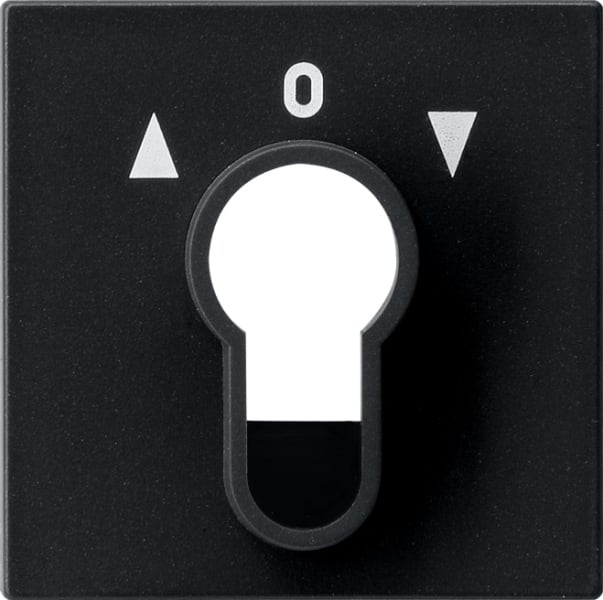 GIRA - Abd. Schlüsselschalter/-taster System 55 Schwarz m