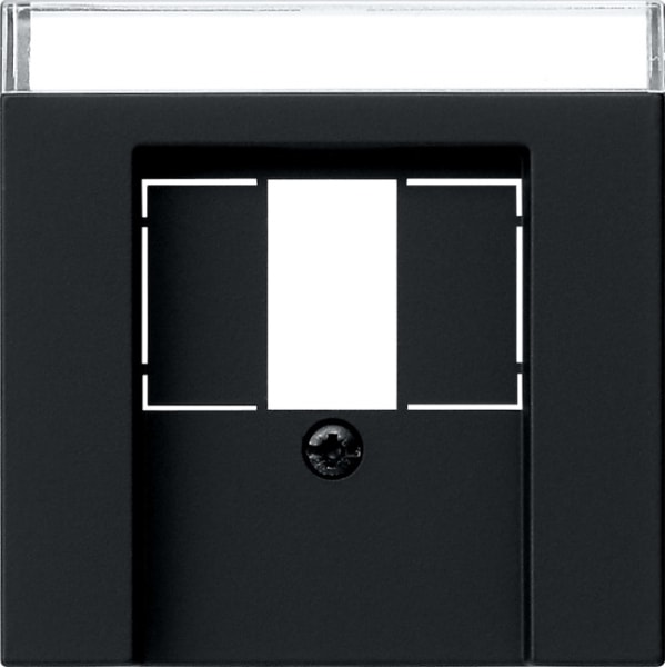 GIRA - Abd. BSF TAE USB System 55 Schwarz m