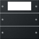 GIRA - Wippenset 2f Plus System 55 Schwarz matt(lack.)
