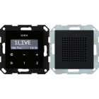 GIRA - UP-Radio RDS Lautsprecher System 55 Schwarz m