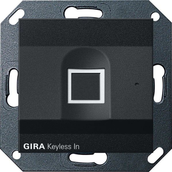 GIRA - Gira Keyless In Fingerprint-Leseeinheit System 55 Schwarz m