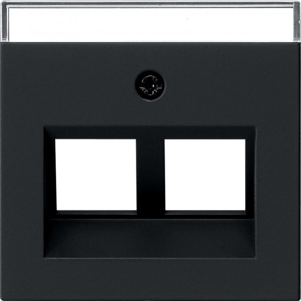 GIRA - Abd. 30° + BSF f. Tragring MJ 2f System 55 Schwarz m