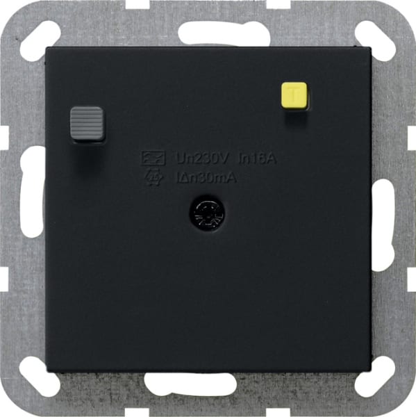 GIRA - FI-Schutzschalter 30 mA System 55 Schwarz m