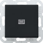 GIRA - Wippschalter BS 20 AX Aus 2-p Kontroll System 55 Schwarz m