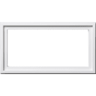 GIRA - Montageadapter 2f Gira E2 Reinweiß