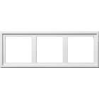 GIRA - Montageadapter 3f Gira E2 Reinweiß