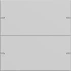 GIRA - Wippenset 2f Tastsensor 4 TS4 Grau matt(lack.)
