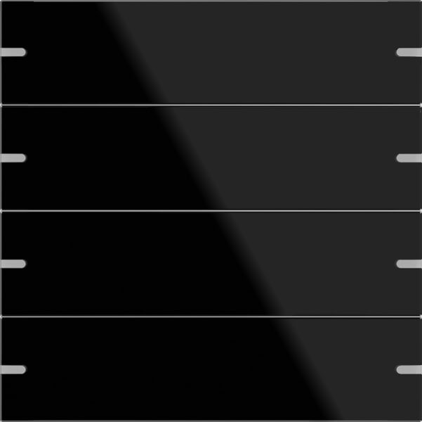 GIRA - Wippenset 4f Tastsensor 4 TS4 G Schwarz