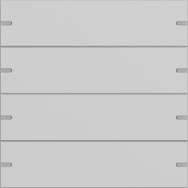 GIRA - Wippenset 4f Tastsensor 4 TS4 Grau matt(lack.)
