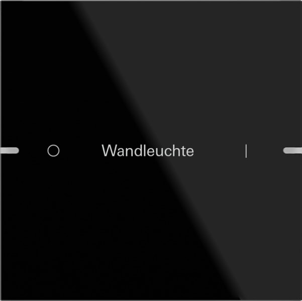 GIRA - Wippenset 1f individuell Tastsensor 4 TS4 G Schwarz