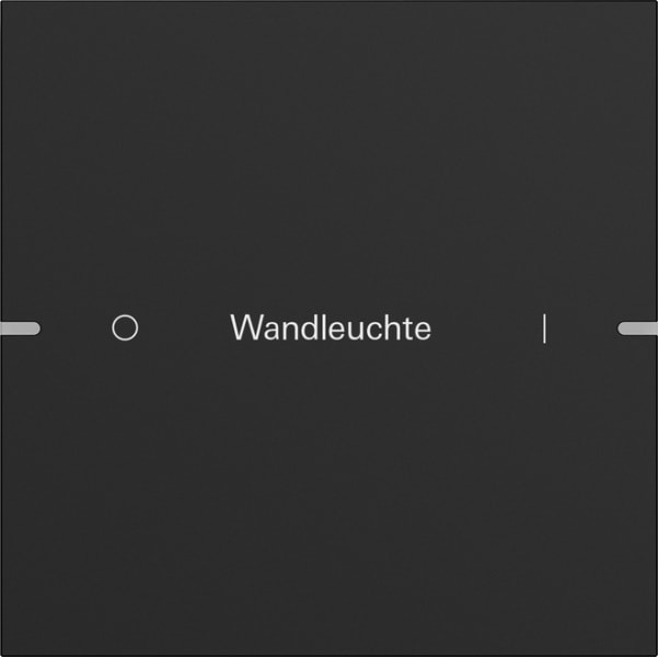 GIRA - Wippenset 1f individuell Tastsensor 4 TS4 Schwarz matt(lack.)