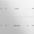 GIRA - Wippenset 2f individuell Tastsensor 4 TS4 Aluminium