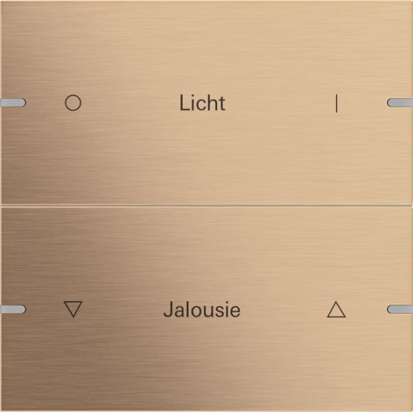 GIRA - Wippenset 2f individuell Tastsensor 4 TS4 Bronze