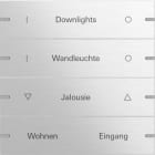 GIRA - Wippenset 4f individuell Tastsensor 4 TS4 Aluminium