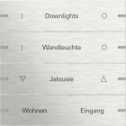 GIRA - Wippenset 4f individuell Tastsensor 4 TS4 Edelstahl