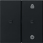 GIRA - Gira eNet Funk Bedienaufsatz Memory System 55 Schwarz matt