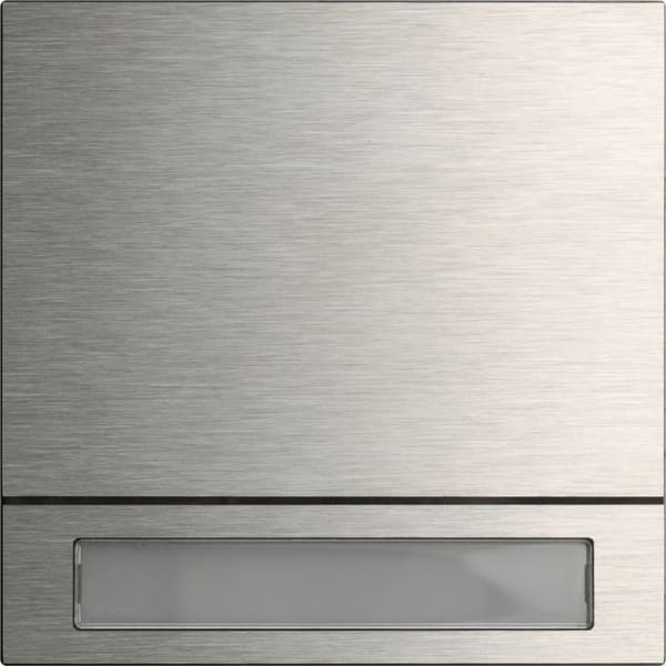 GIRA - Ruftastenmodul 1f System 106 Edelstahl V4A