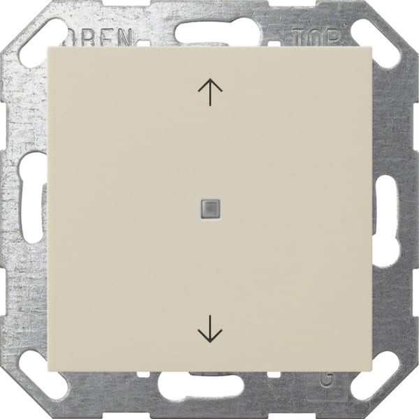 GIRA - KNX Taster Wippe 1f Pfeile System 55 Cremeweiß