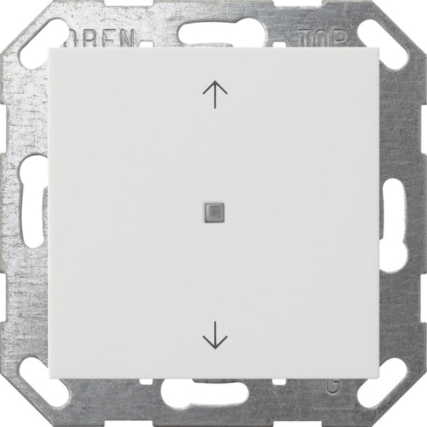 GIRA - KNX Taster Wippe 1f Pfeile System 55 Reinweiß