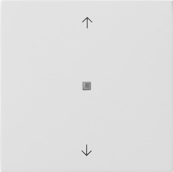 GIRA - KNX Taster Wippe 1f Pfeile Flächenschalter Reinweiß
