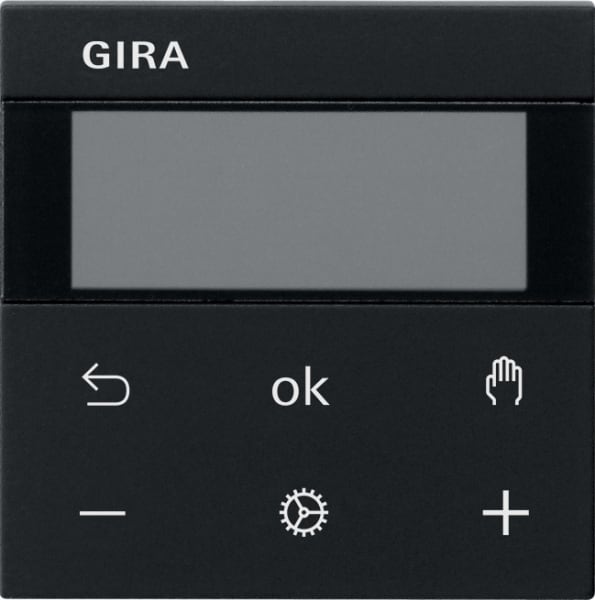 GIRA - S3000 RTR Display System 55 Schwarz m