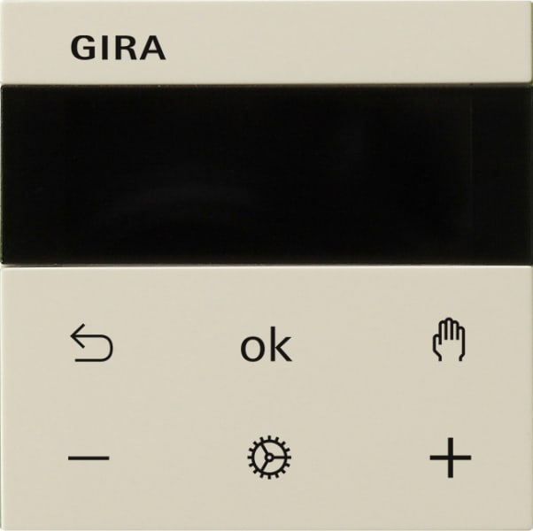 GIRA - S3000 RTR Display System 55 Cremeweiß