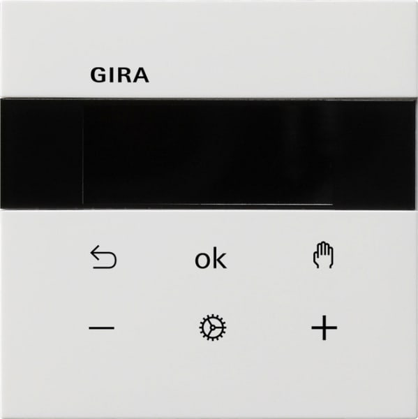 GIRA - S3000 RTR Display Flächenschalter Reinweiß