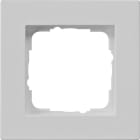 GIRA - Abdeckrahmen 1f flach Gira E2 Grau m