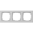 GIRA - Abdeckrahmen 3f Gira E2 Grau m